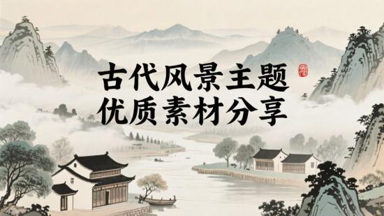 古代风景主题优质素材分享