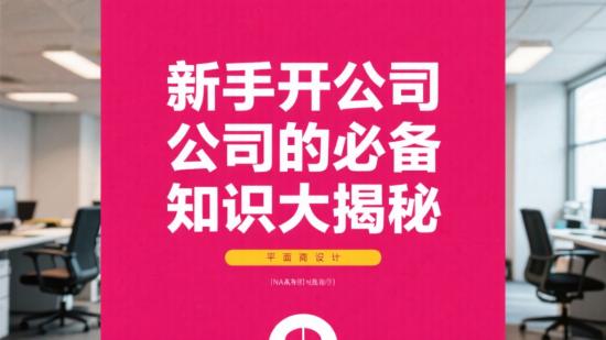 新手开公司的必备知识大揭秘