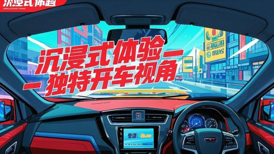 沉浸式体验：独特开车视角