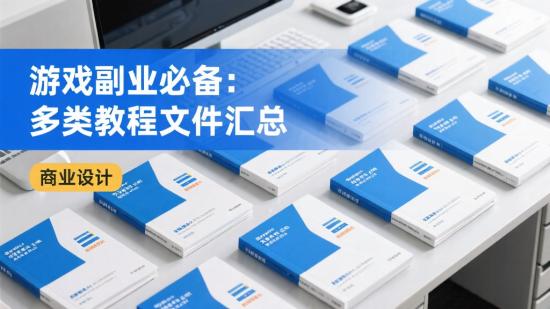 游戏副业必备：多类教程文件汇总