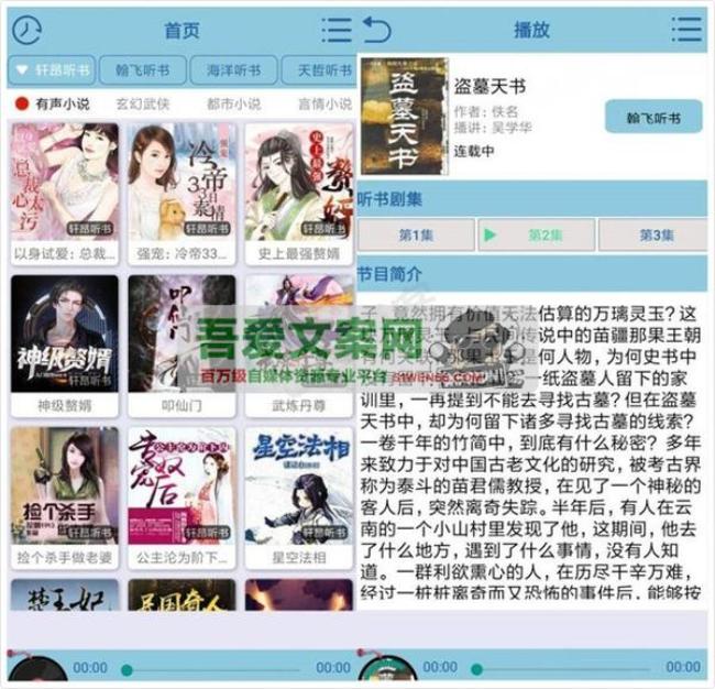 安卓昊昊听书APP_V4.1.0 清爽版