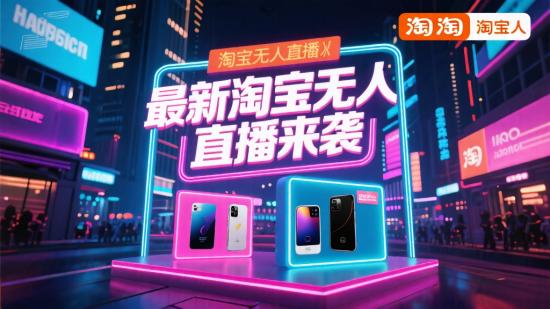 最新淘宝无人直播来袭