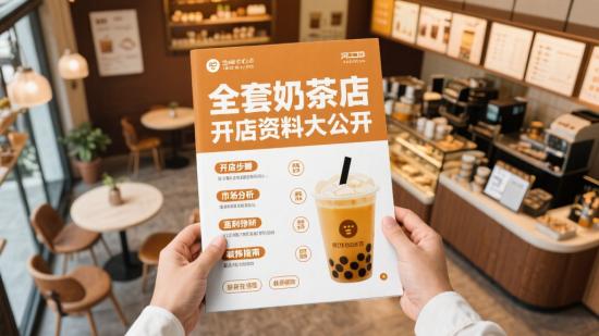 全套奶茶店开店资料大公开