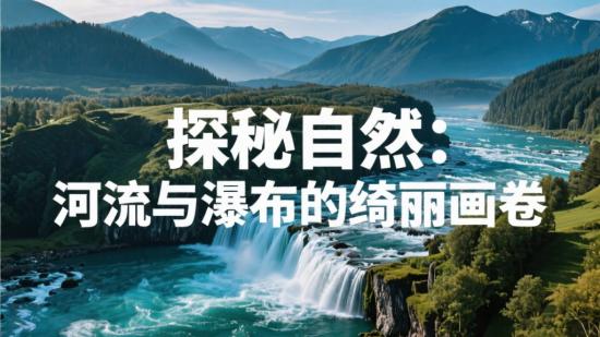 探秘自然：河流与瀑布的绮丽画卷
