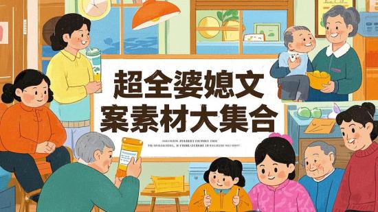 超全婆媳文案素材大集合