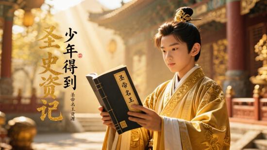少年得到《史记》圣帝名王资源