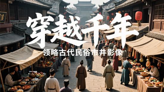 穿越千年,领略古代民俗市井影像