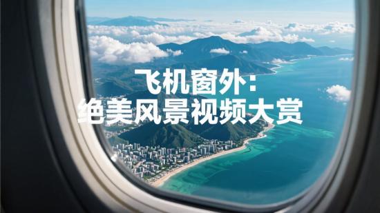 飞机窗外：绝美风景视频大赏