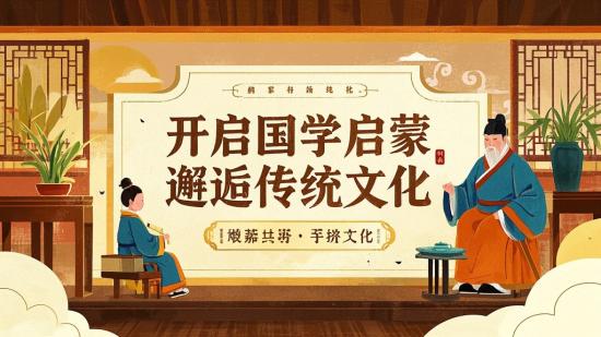 开启国学启蒙，邂逅传统文化