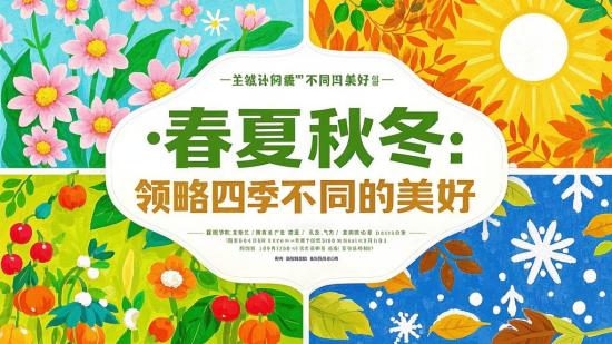 春夏秋冬：领略四季不同的美好