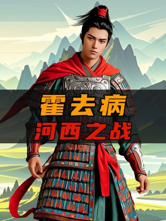 《19岁霍去病率汉军激战匈奴，铸就打通西域关键的河西之战传奇》