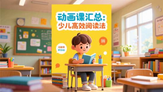 动画课汇总：少儿高效阅读法
