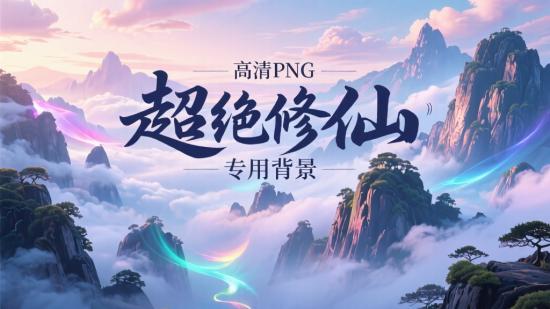 高清PNG ,超绝修仙专用背景