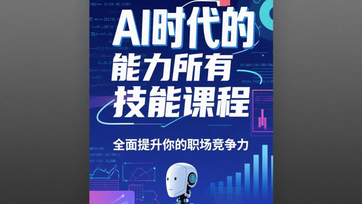 《AI时代的能力所有技能课程》：全面提升你的职场竞争力
