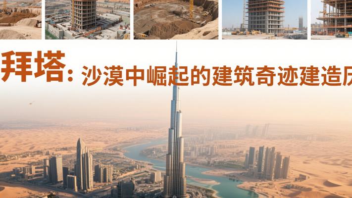 迪拜塔：沙漠中崛起的建筑奇迹建造历程