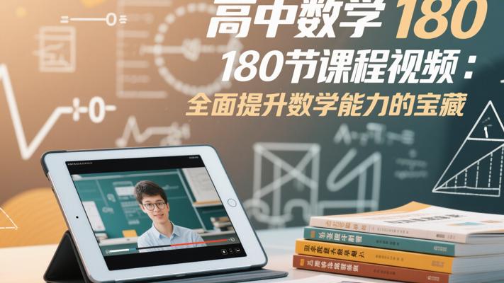高中数学180节课程视频：全面提升数学能力的宝藏