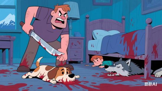 美国阿拉斯加主人误杀救子忠犬的悲剧误会故事