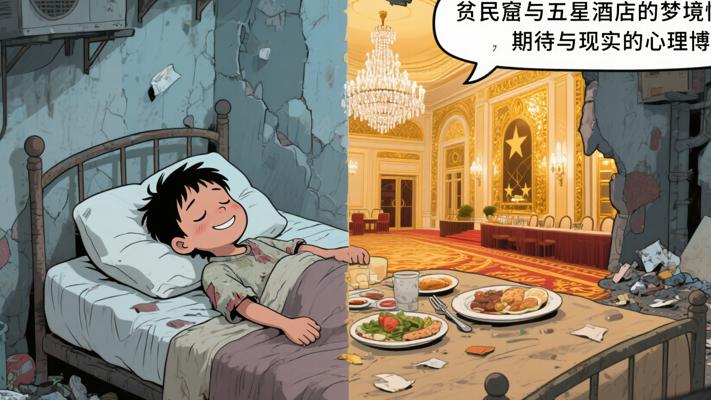 贫民窟与五星酒店间的梦境悖论：论期待与现实的心理博弈