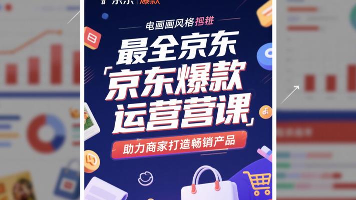 《最全京东爆款运营课》：助力商家打造畅销产品