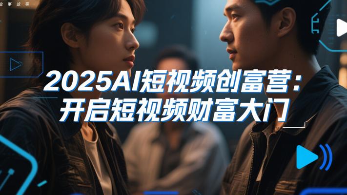 2025AI短视频创富营：开启短视频财富大门