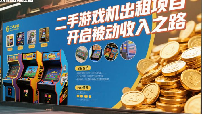 二手游戏机出租项目实现被动收入的故事