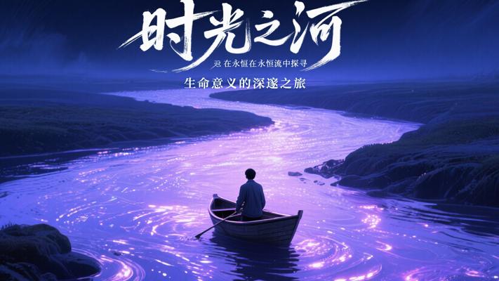 时光之河在永恒流动中探寻生命意义的深邃之旅