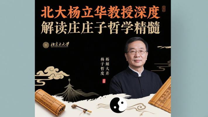 北大杨立华教授深度解读庄子哲学精髓