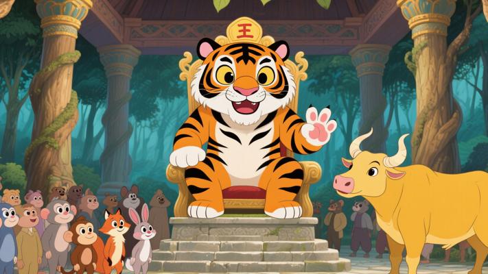 虎大王选守卫黄牛守规则获聘的故事