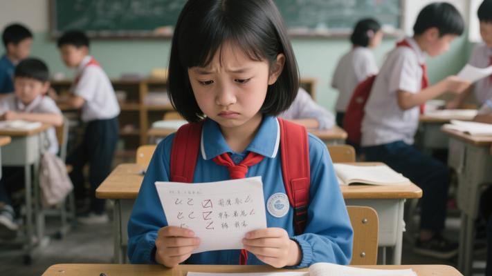 语文课上的默写风波与记忆教训故事