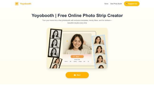 Yoyobooth 在线自拍