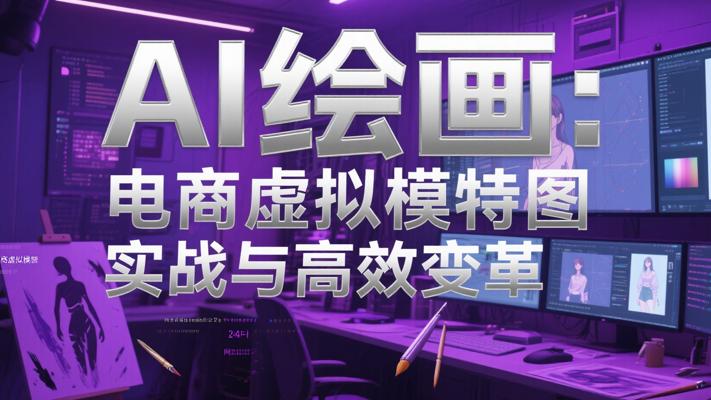 AI绘画：电商虚拟模特图实战与高效变革