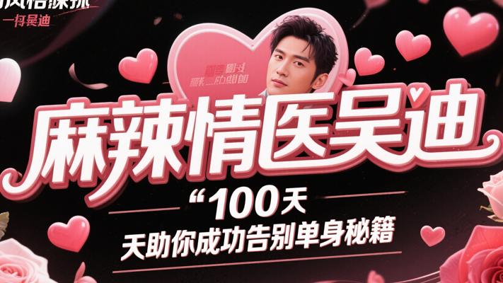 麻辣情医吴迪：100天助你成功告别单身秘籍