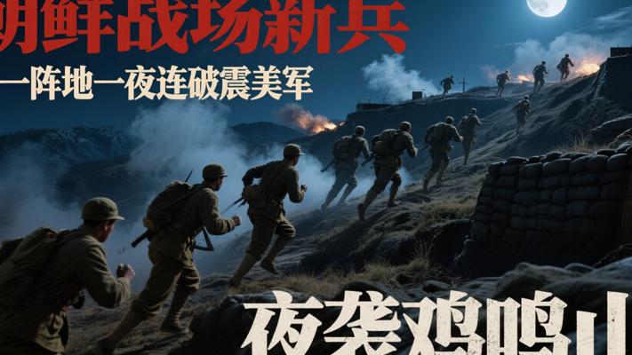 朝鲜战场新兵连夜袭鸡鸣山 十一阵地一夜连破震美军