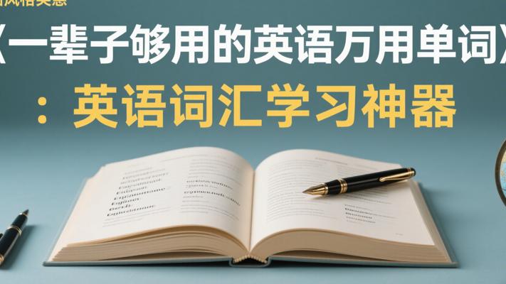 《一辈子够用的英语万用单词》：英语词汇学习神器