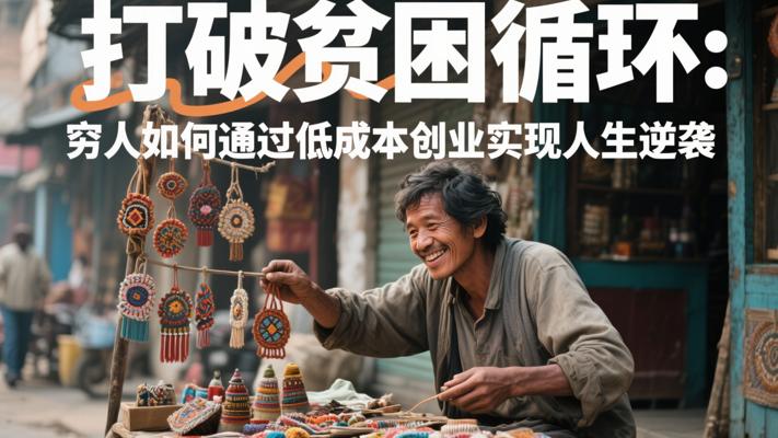 打破贫困循环：穷人如何通过低成本创业实现人生逆袭