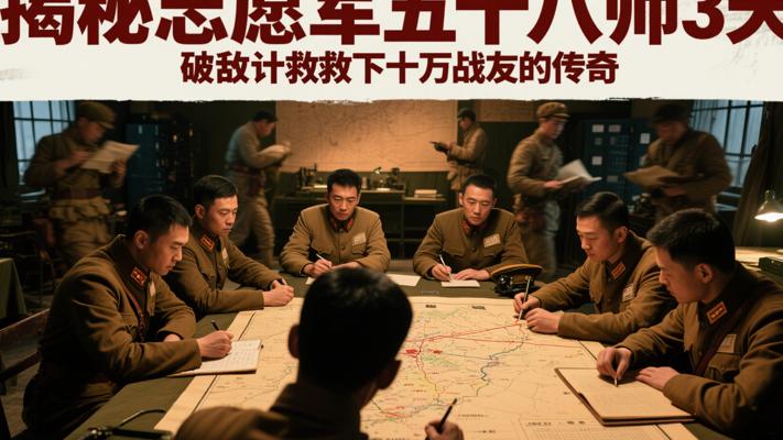 揭秘志愿军五十八师3天破敌计救下十万战友的传奇