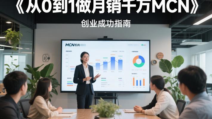 《从0到1做月销千万MCN》：创业成功指南
