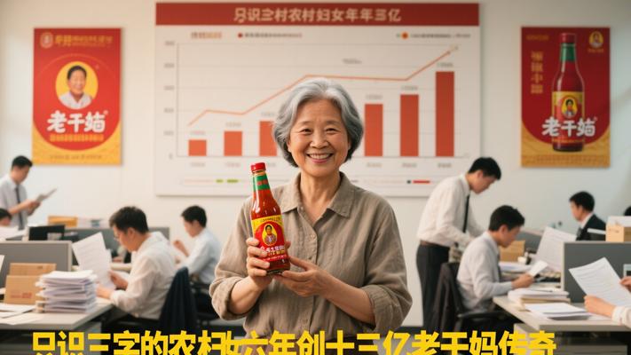 只识三字的农村妇女六年创十三亿老干妈传奇