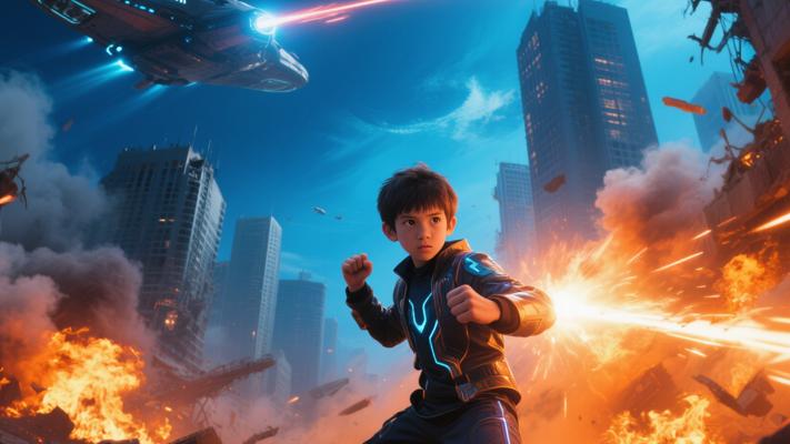 超燃外星少年逆袭！《关键第四号》为爱与使命激战地球