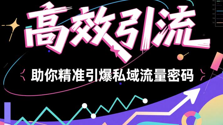《高效引流》：助你精准引爆私域流量密码