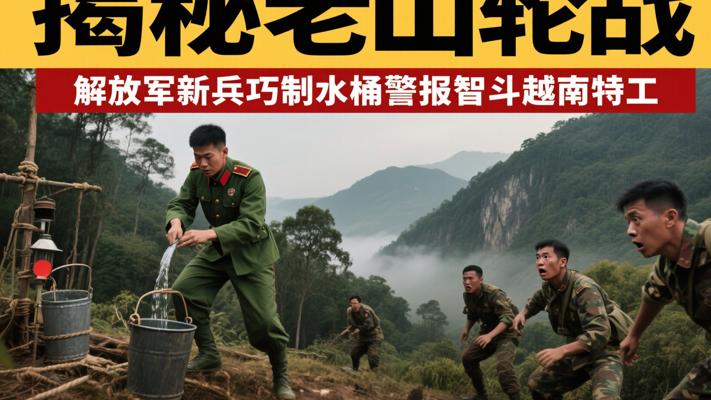 揭秘老山轮战：解放军新兵巧制水桶警报智斗越南特工