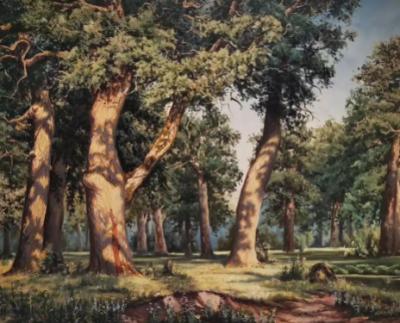 希施金最美的油画：森林之歌，自然之诗