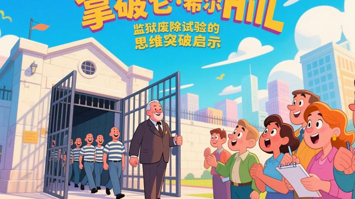 拿破仑希尔监狱废除试验的思维突破启示