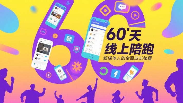 《60天线上陪跑》：新媒体人的全面成长秘籍