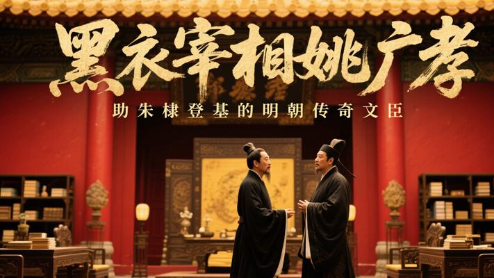 黑衣宰相姚广孝：助朱棣登基的明朝传奇文臣