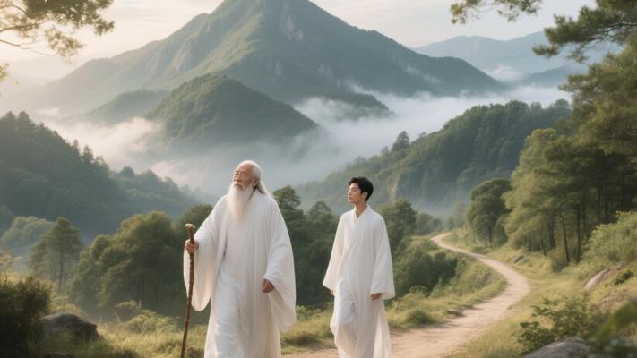 苏格拉底与拉克苏远游大山的旅途感悟故事