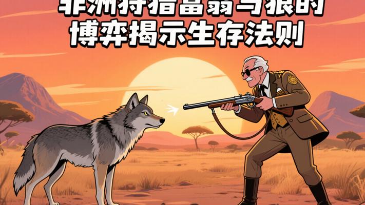 非洲狩猎富翁与狼的博弈揭示生存法则