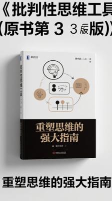 《批判性思维工具(原书第3版)》：重塑思维的强大指南