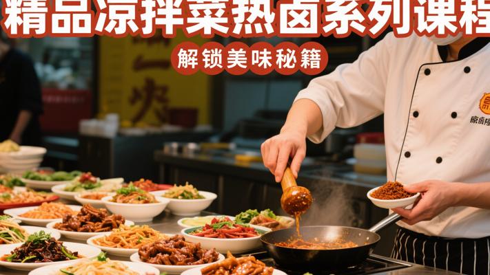 精品凉拌菜热卤系列课程：解锁美味秘籍
