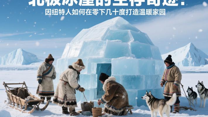 北极冰屋的生存奇迹：因纽特人如何在零下几十度打造温暖家园